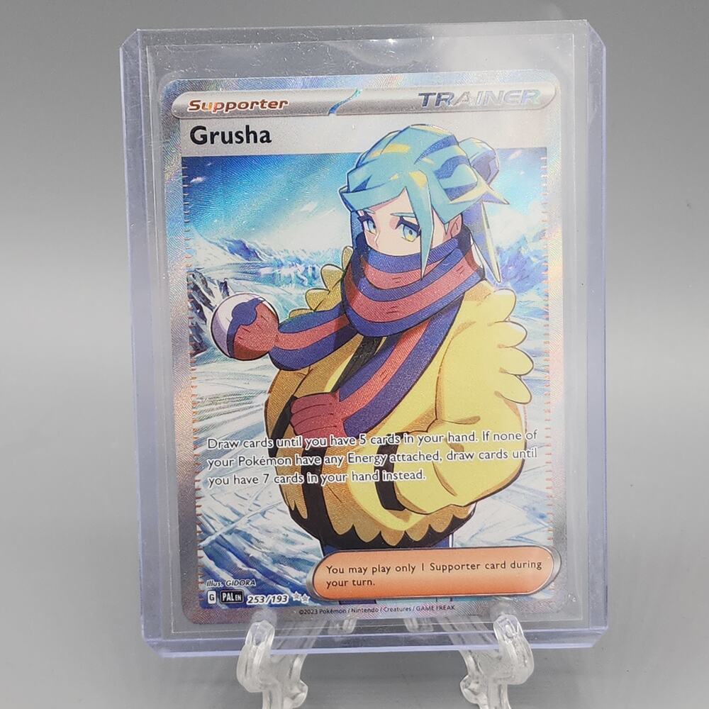 Grusha 253/193 Paldea Evolved Full Art Trainer Pokemon TCG NM Card